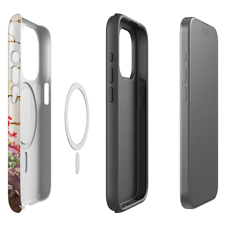 Slim Texture Protective Form iPhone MagSafe Tough Case - Cetona