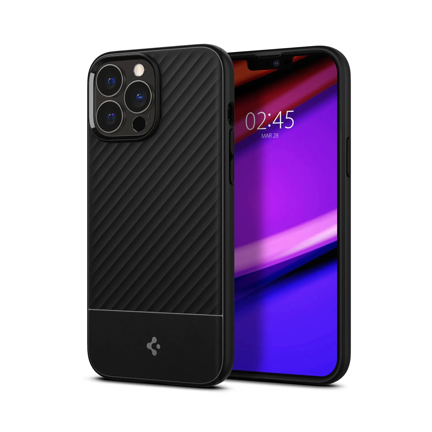 Spigen Core Armor Case - Apple iPhone 13 Pro Clear Finish Comfort Grip