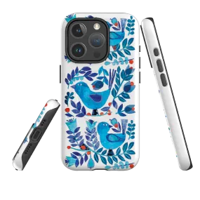 Light Touch iPhone MagSafe Tough Case - Scandi Birds By Tracey English