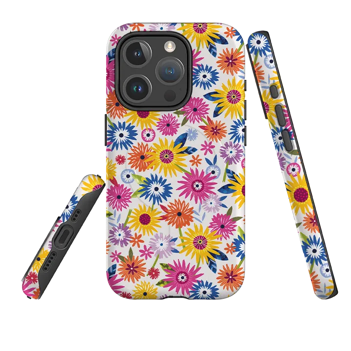 Hybrid Grip iPhone MagSafe Tough Case -  Blooms By Ali Brookes