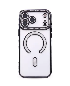 Midnight Glam MagSafe Phone Case Durable Edge Texture