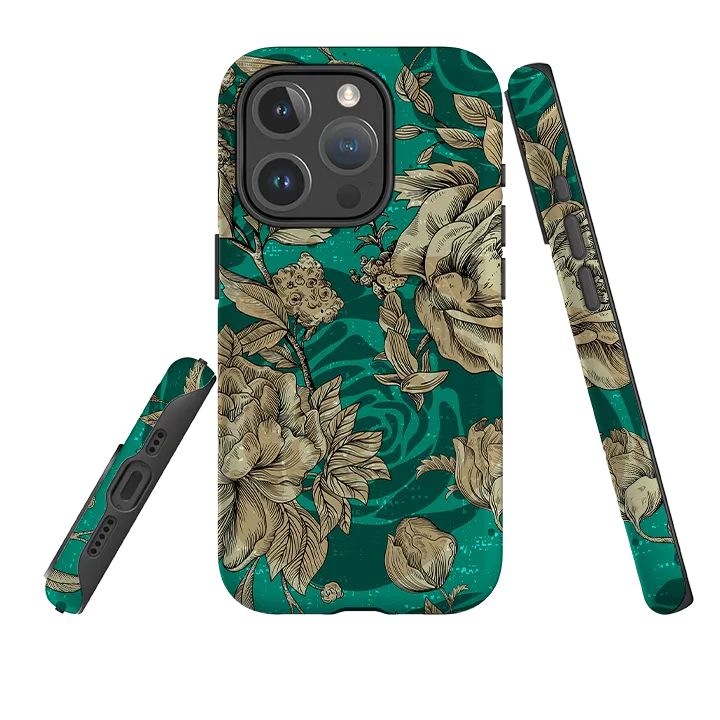 iPhone MagSafe Tough Case -  Highgrove Gardens Textured Detail