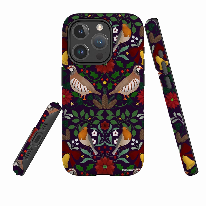 iPhone MagSafe Tough Case - Xmas Pattern III By Bex Parkin Comfort Design Layer