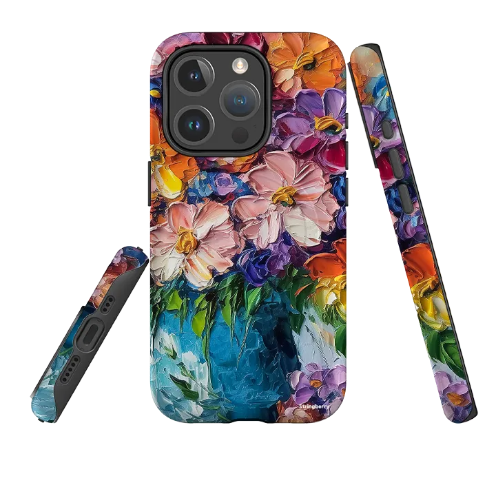 Hybrid Pattern Light Protection iPhone MagSafe Tough Case -  Oakington