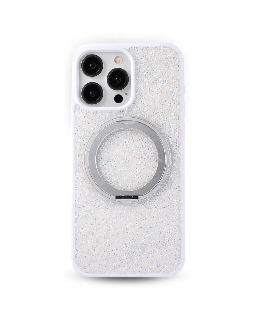 White Gem MagSafe Phone Case Outdoor Design