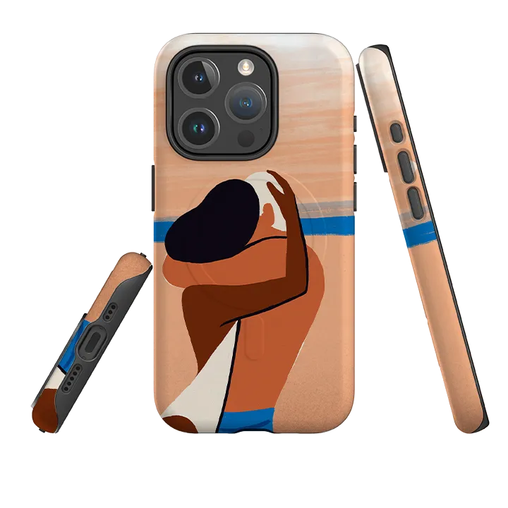 iPhone MagSafe Tough Case -  Beach Lover By Paul Thurlby Protective Touch Shock Proof