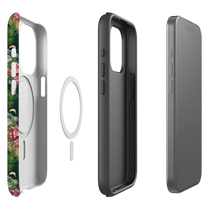 Premium Feel Layer Elegant Style iPhone MagSafe Tough Case - Sweet Winter