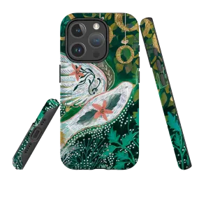 iPhone MagSafe Tough Case - Gold Rings By Emma Frances Grant Soft edges