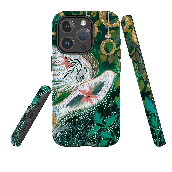 Comfort Edge iPhone MagSafe Tough Case - Gold Rings By Emma Frances Grant