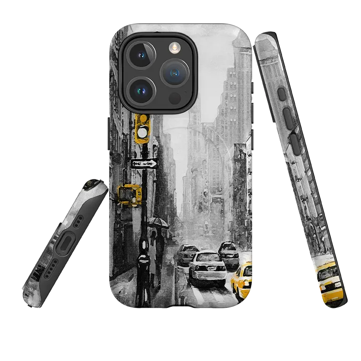 iPhone MagSafe Tough Case -  New York Reusable Material