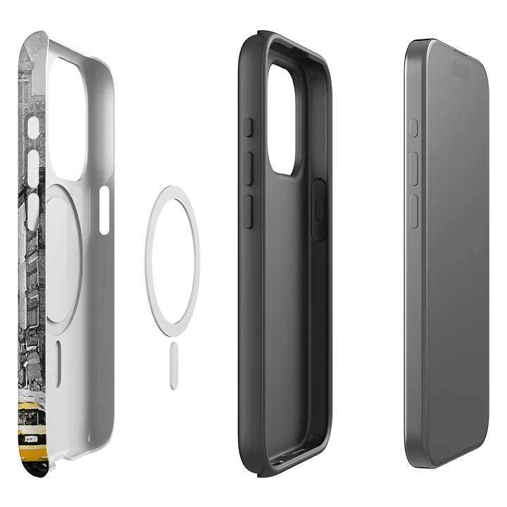 iPhone MagSafe Tough Case -  New York Luxury Texture Modern Grip