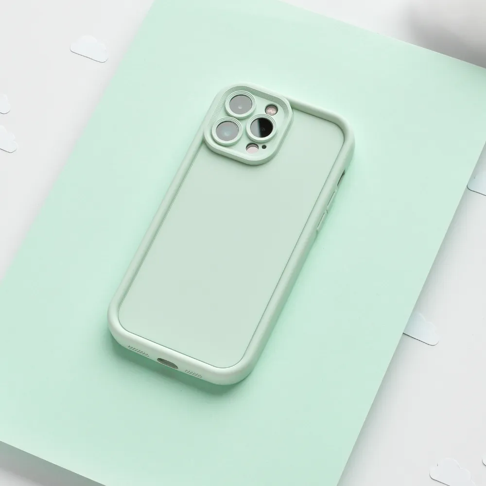 Hybrid Shield Protective Shell Cloud Soft NAKD Phone Case - Mojito Mint