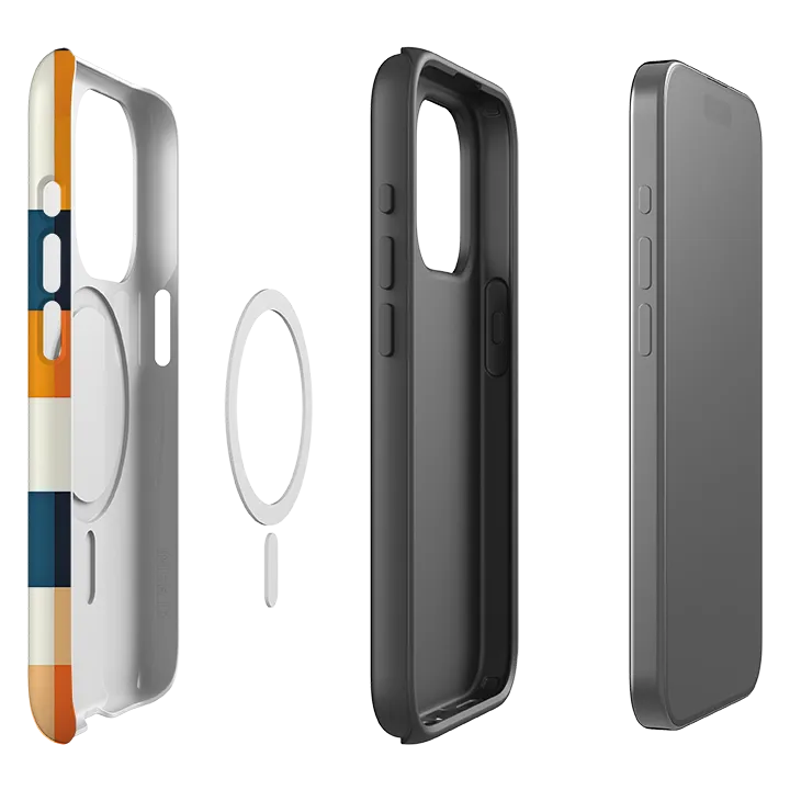 Compact Edge iPhone MagSafe Tough Case - Dublin Gingham
