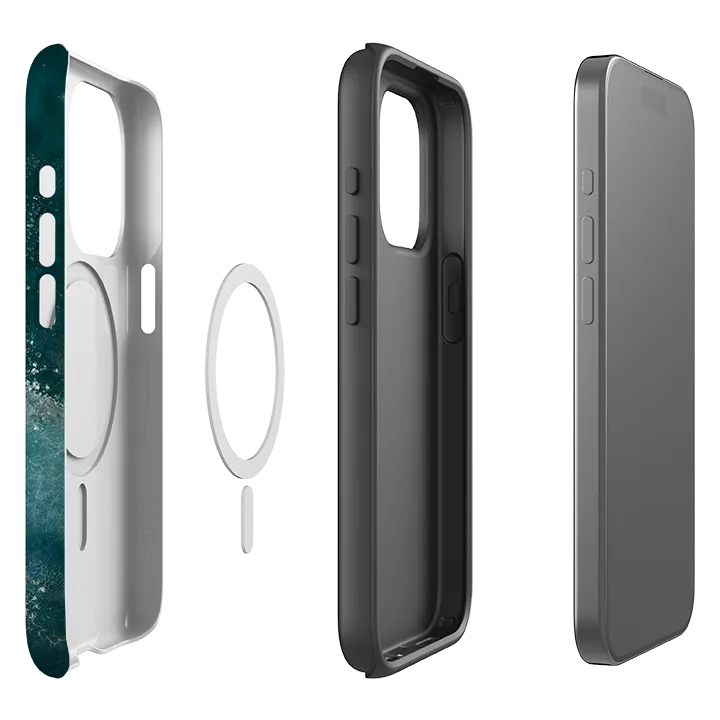 iPhone MagSafe Tough Case - Face The Storm By Maja Lindberg Fashion Texture