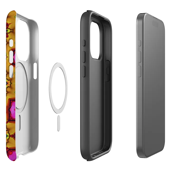 Modern Texture Build iPhone MagSafe Tough Case - Athfest