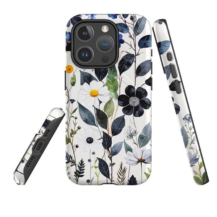 Durable Finish iPhone MagSafe Tough Case - Cleo Floral