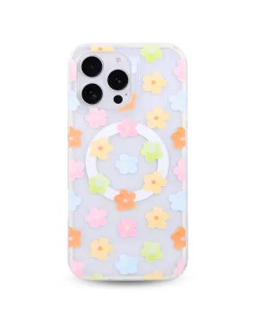 Flower Power MagSafe Phone Case Hybrid Detail