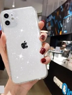 Luxury Sparkly Coloured Phone Case For iPhone Matte Look Finish