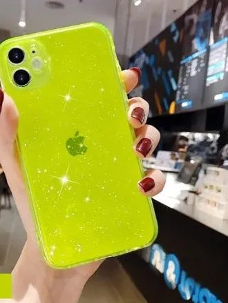 Luxury Sparkly Coloured Phone Case For iPhone Luxury Surface