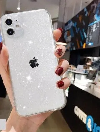 Luxury Sparkly Coloured Phone Case For iPhone Matte Look Finish