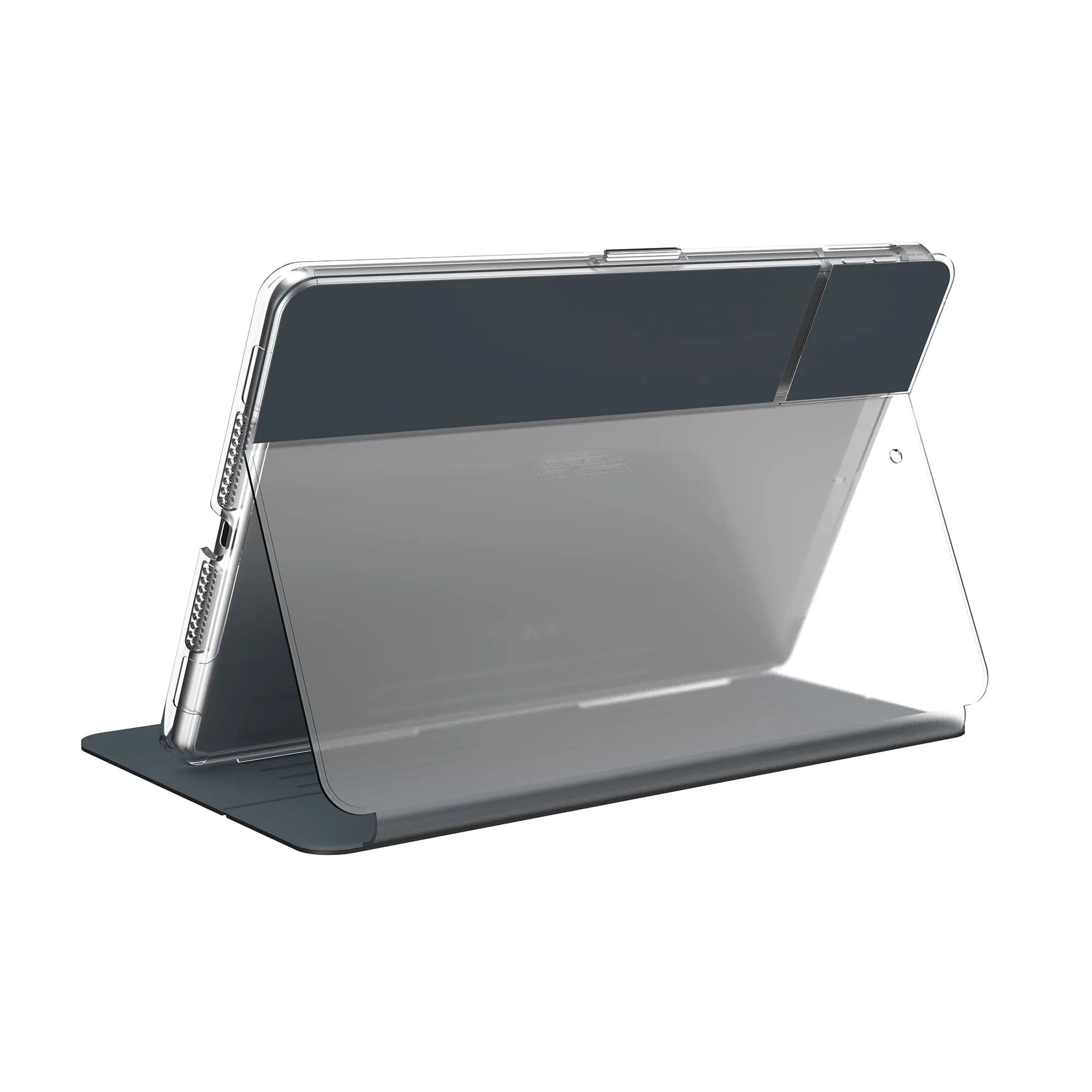 Anti-Slip Balance Folio Clear 10.2-inch iPad Cases