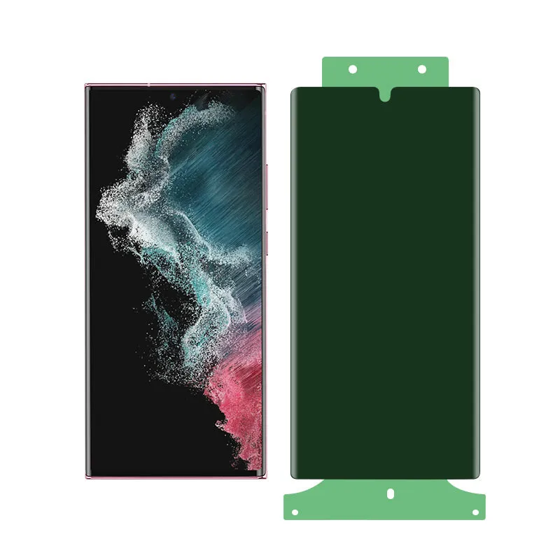 Touch Friendly Screen Shield Ultra Max Galaxy S22 Ultra Screen Protector for Blue Box Models without Mounting Box