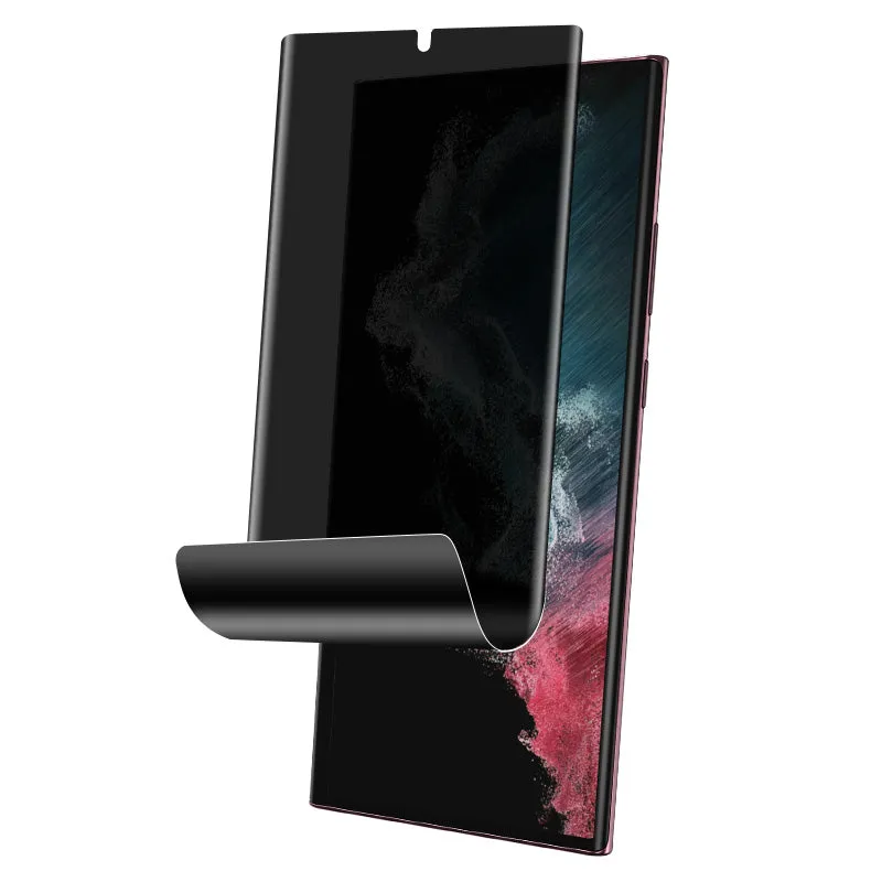 Galaxy S23 Ultra Screen Protector for White Box Models without Mounting Box Impact absorption Privacy Screen