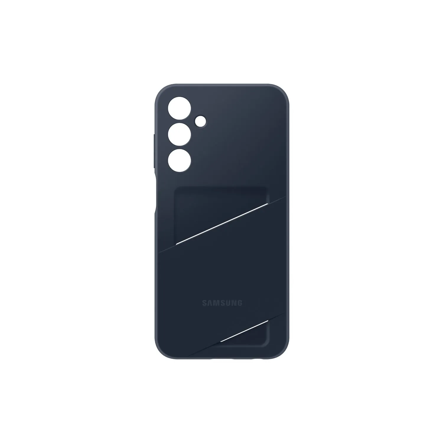 Samsung Card Slot Cover - Samsung Galaxy A25 5G - Blue Black Smooth Edges Anti Slip