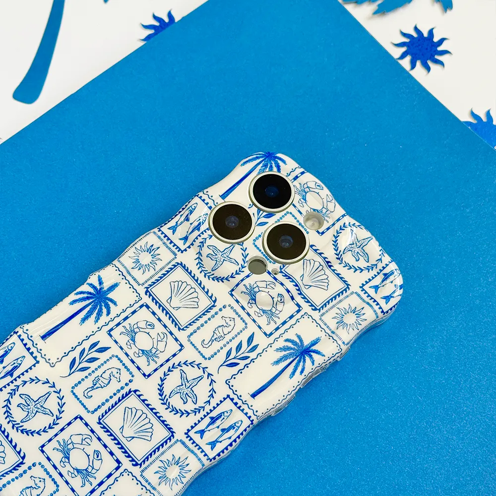 Wavy Phone Case - Malibu Drive Protective Design Layer Daily Durability