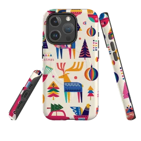 iPhone MagSafe Tough Case -  All Is Bright II Durable Build Texture