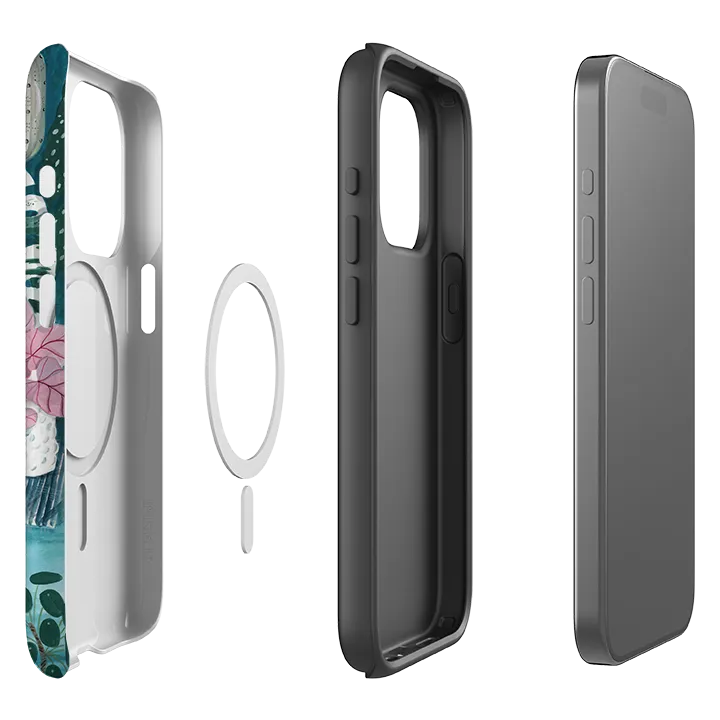 iPhone MagSafe Tough Case - Blue Interior By Bex Parkin Flexible Build Form Daily Style