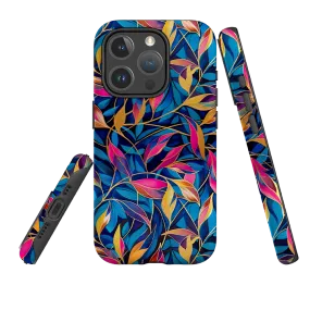 Minimal Surface iPhone MagSafe Tough Case - Tangled Leaves