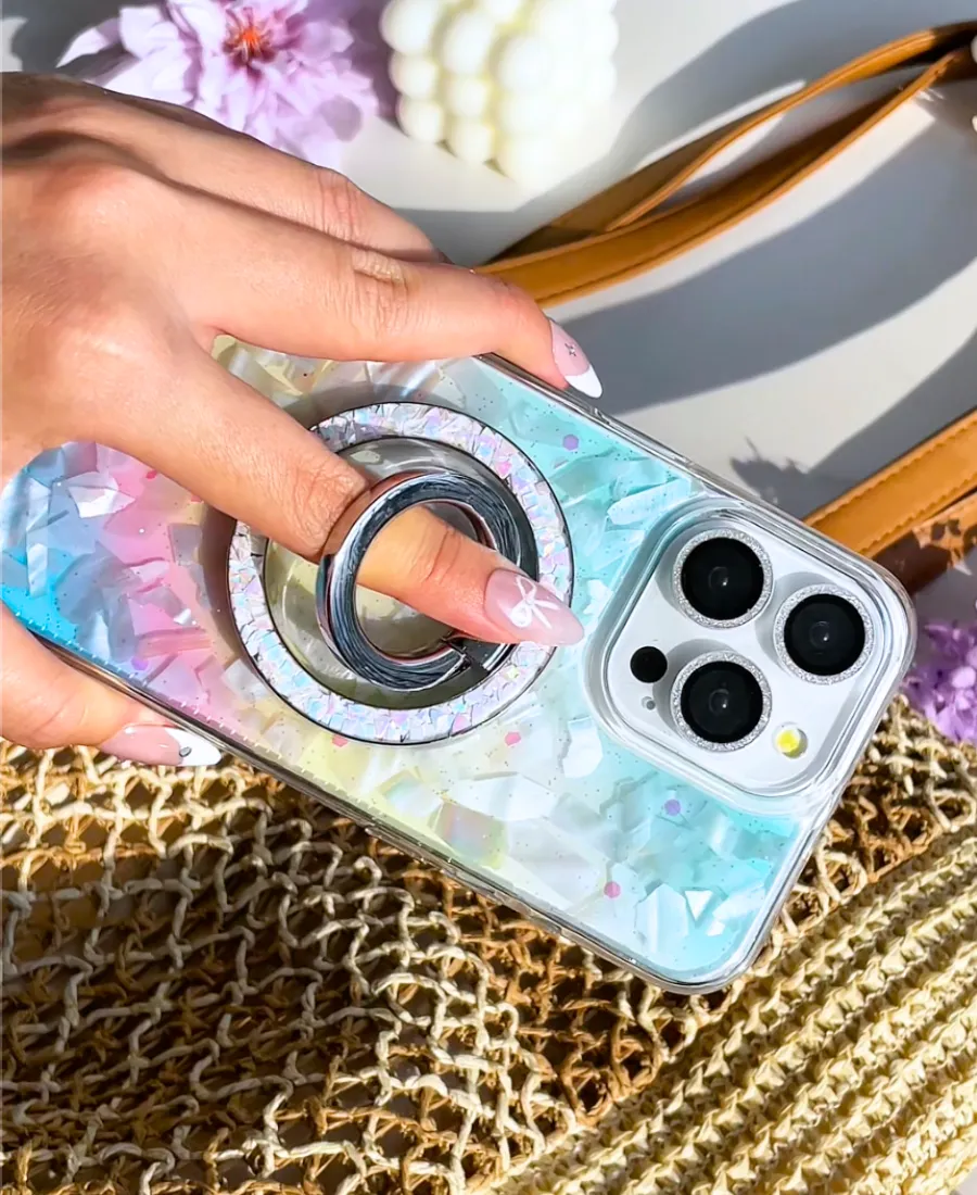 Holo Abalone Shell MagSafe Phone Case Bold Look