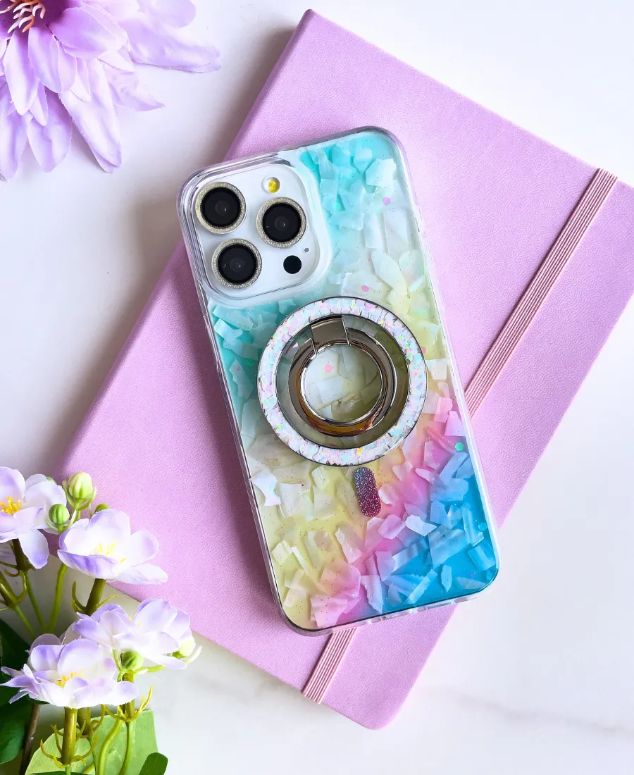 Holo Abalone Shell MagSafe Phone Case Ultra Thin