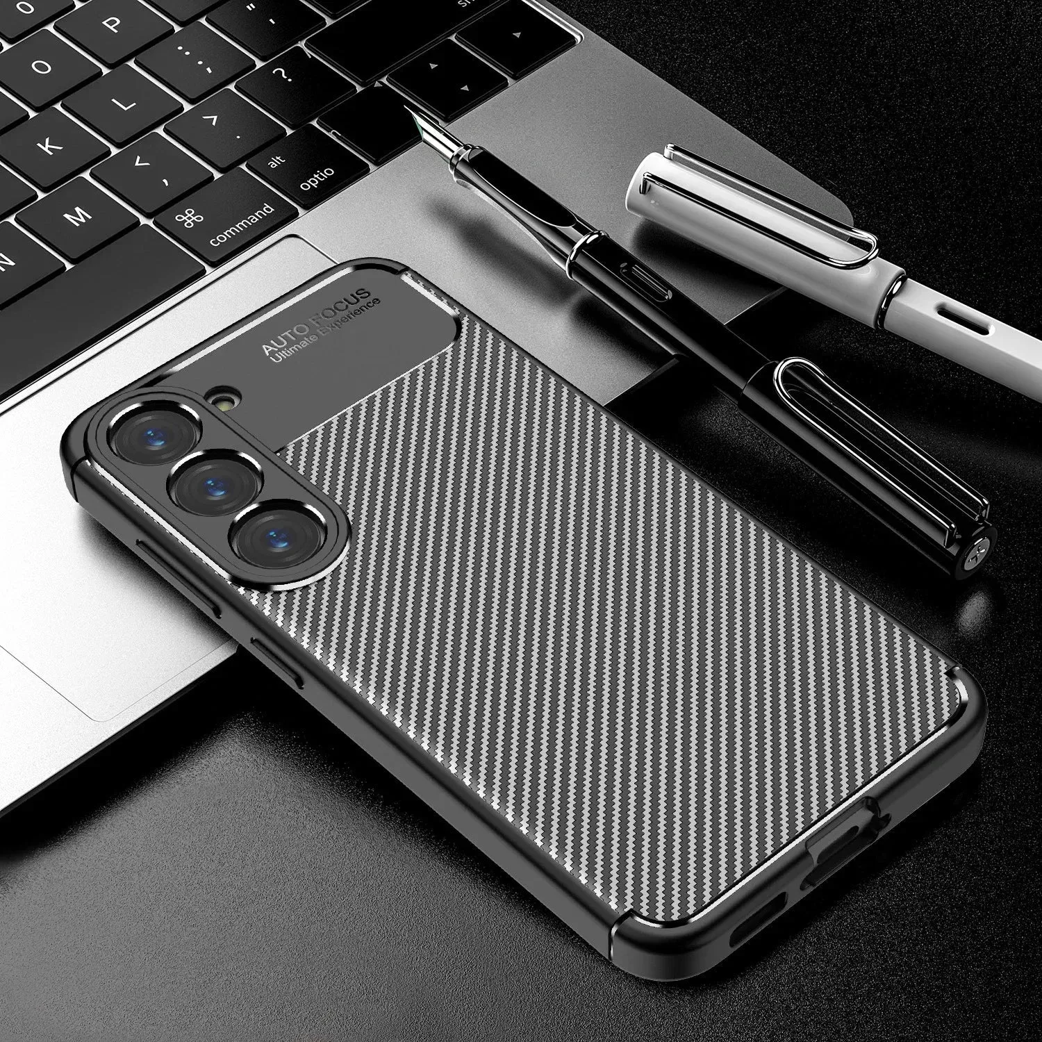 Soft shell Fibre Case For Samsung Galaxy S25 / S24 Protective Detail