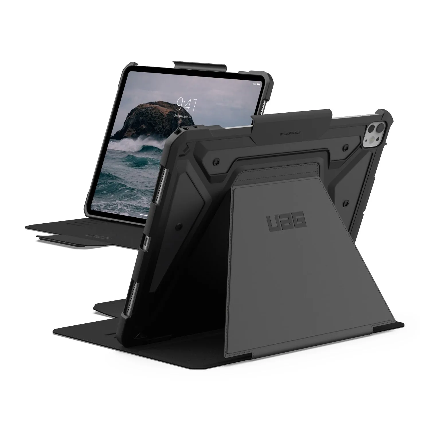 UAG Metropolis SE Tablet Case - Apple iPad Pro 13 (2024) - Black (UAG-IP1224-METB) Comfort Accessory Elegant Craft