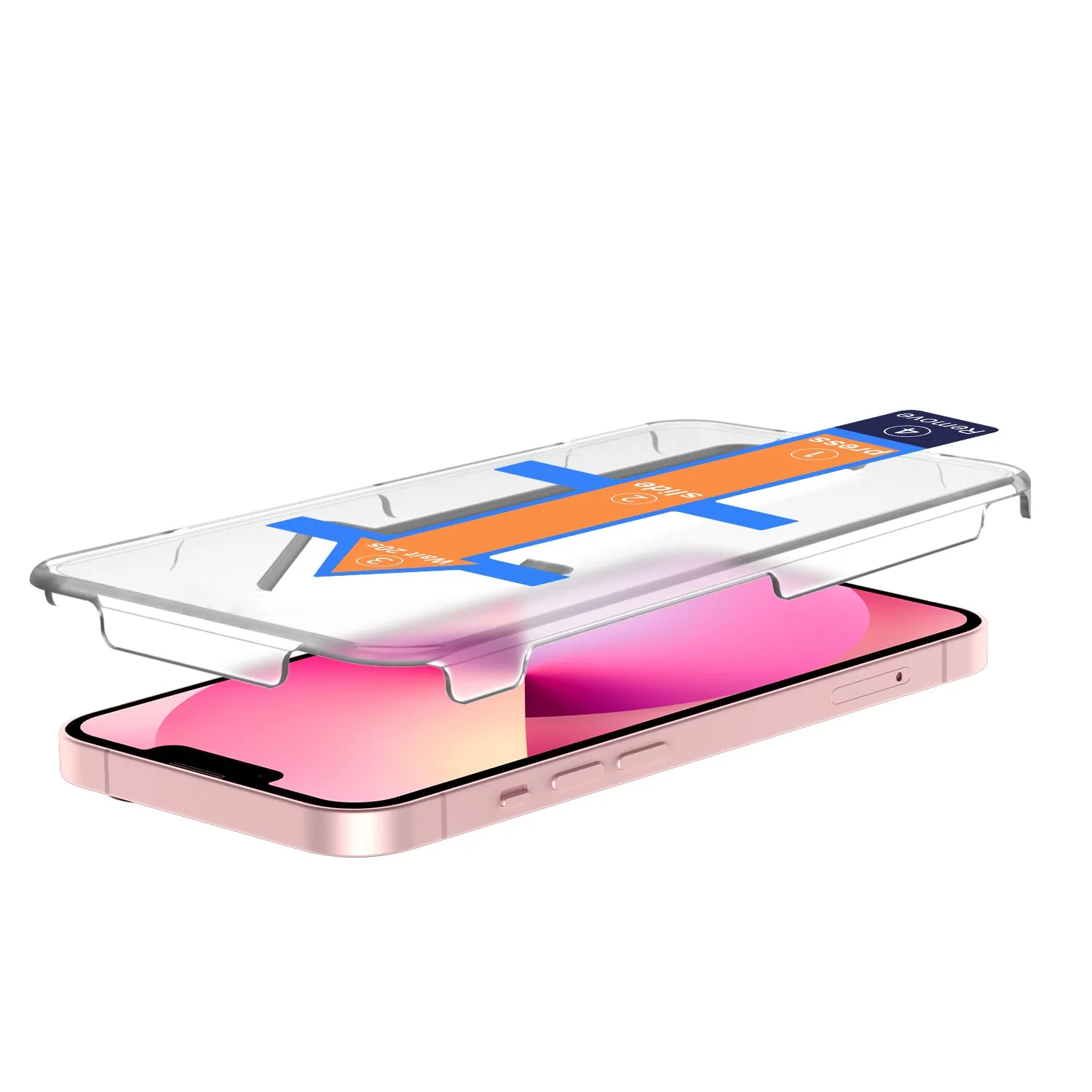 crystal clear film iPhone 13 Mini / 13 / 13 Pro Clear HD tempered glass screen protector (2 Pack)