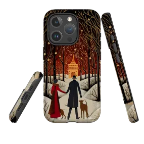 iPhone MagSafe Tough Case -  A Winter's Tale II Clear Texture