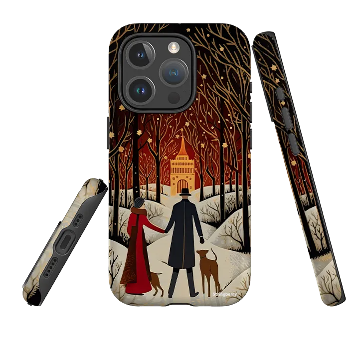 iPhone MagSafe Tough Case -  A Winter's Tale II Durable Frame