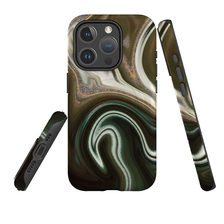 iPhone MagSafe Tough Case - Abstract Scratch Resistant Magnetic Mount