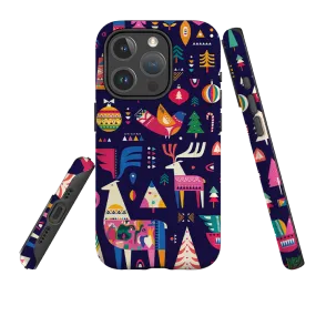 iPhone MagSafe Tough Case -  All Is Bright Hybrid Frame