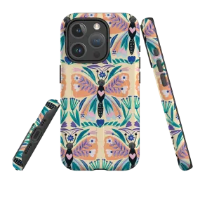 Modern Build Texture Flexible Grip Form iPhone MagSafe Tough Case -  All Over Butterfly By Tracey English