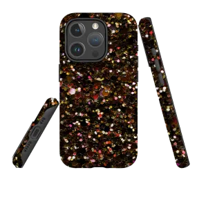 iPhone MagSafe Tough Case -  All That Glitters By Kitty Joseph (case does not glitter) Soft Edge Detail