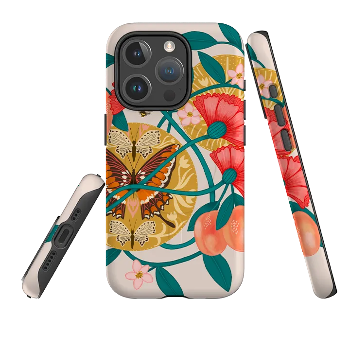 Soft Shape iPhone MagSafe Tough Case -  Apricots By Nina Pace