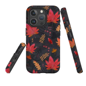 iPhone MagSafe Tough Case -  Autumn Leaves Polished Touch