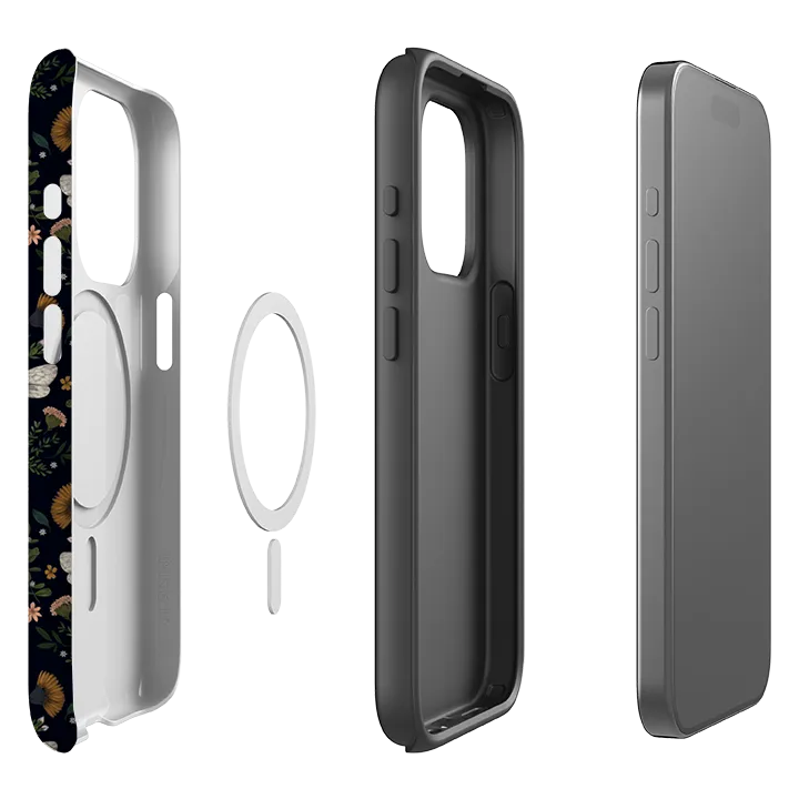 Compact Frame iPhone MagSafe Tough Case -  Bees By Jade Mosinski