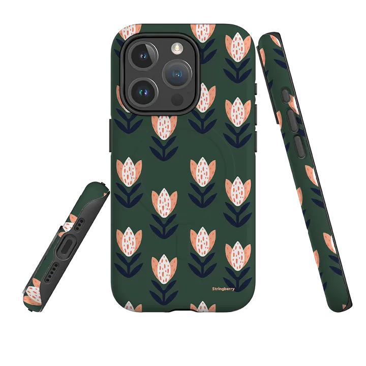 iPhone MagSafe Tough Case -  Blackwall Glossy Pattern