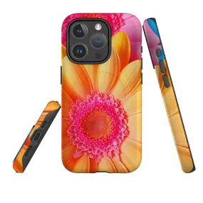 Sporty Design Hybrid Detail iPhone MagSafe Tough Case - Bliss Floral II