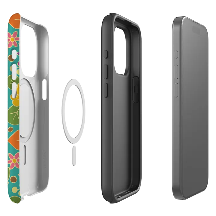 Unique Texture iPhone MagSafe Tough Case -  Bouquet By Amelia Bowman