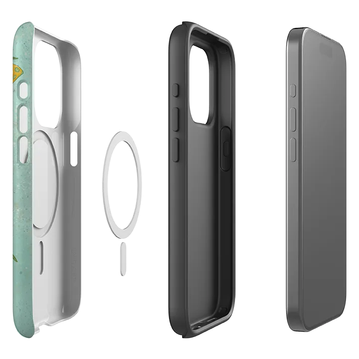 Light Frame Affordable option iPhone MagSafe Tough Case - Butterflies By Maja Lindberg